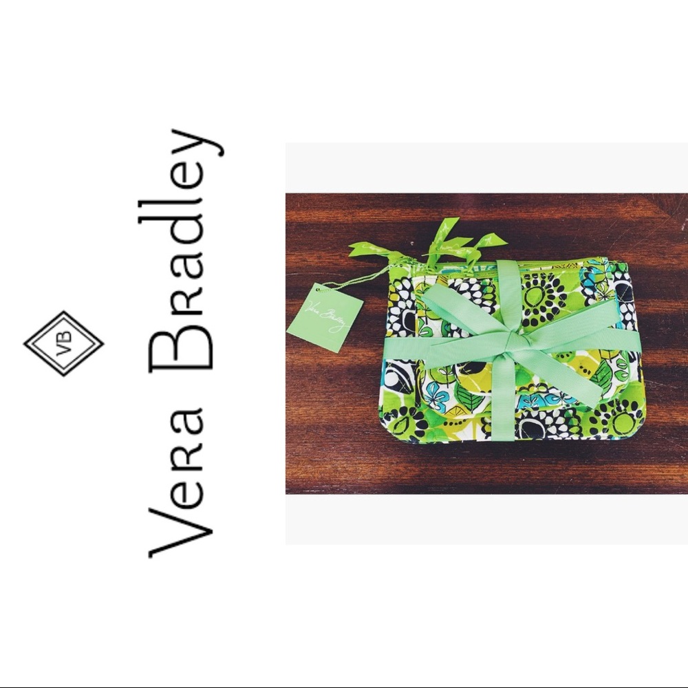 NWT Vera Bradley Cosmetic 3-Piece Set 👛✨